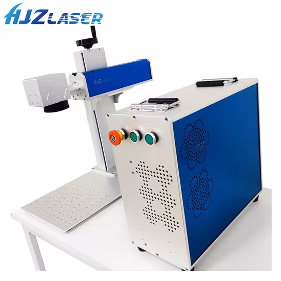 ミニグリーン軽量手動持ち運びレーザーマーキングマシン